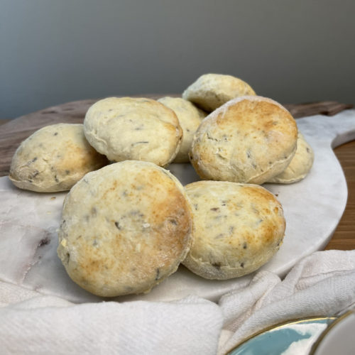 Lavender scones