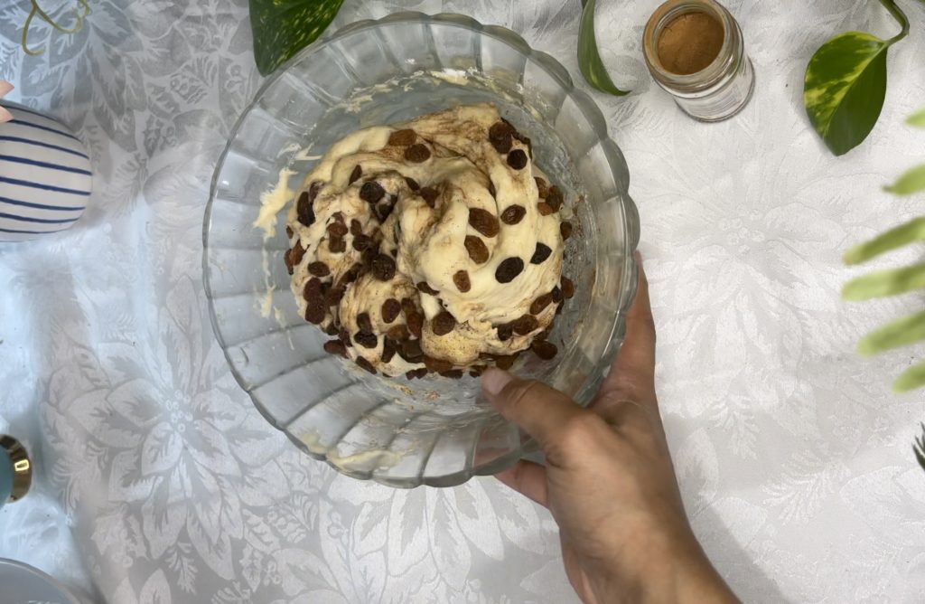 easy rustic cinnamon raisin bread