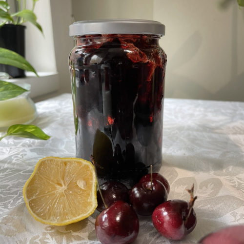 fresh cherry jam