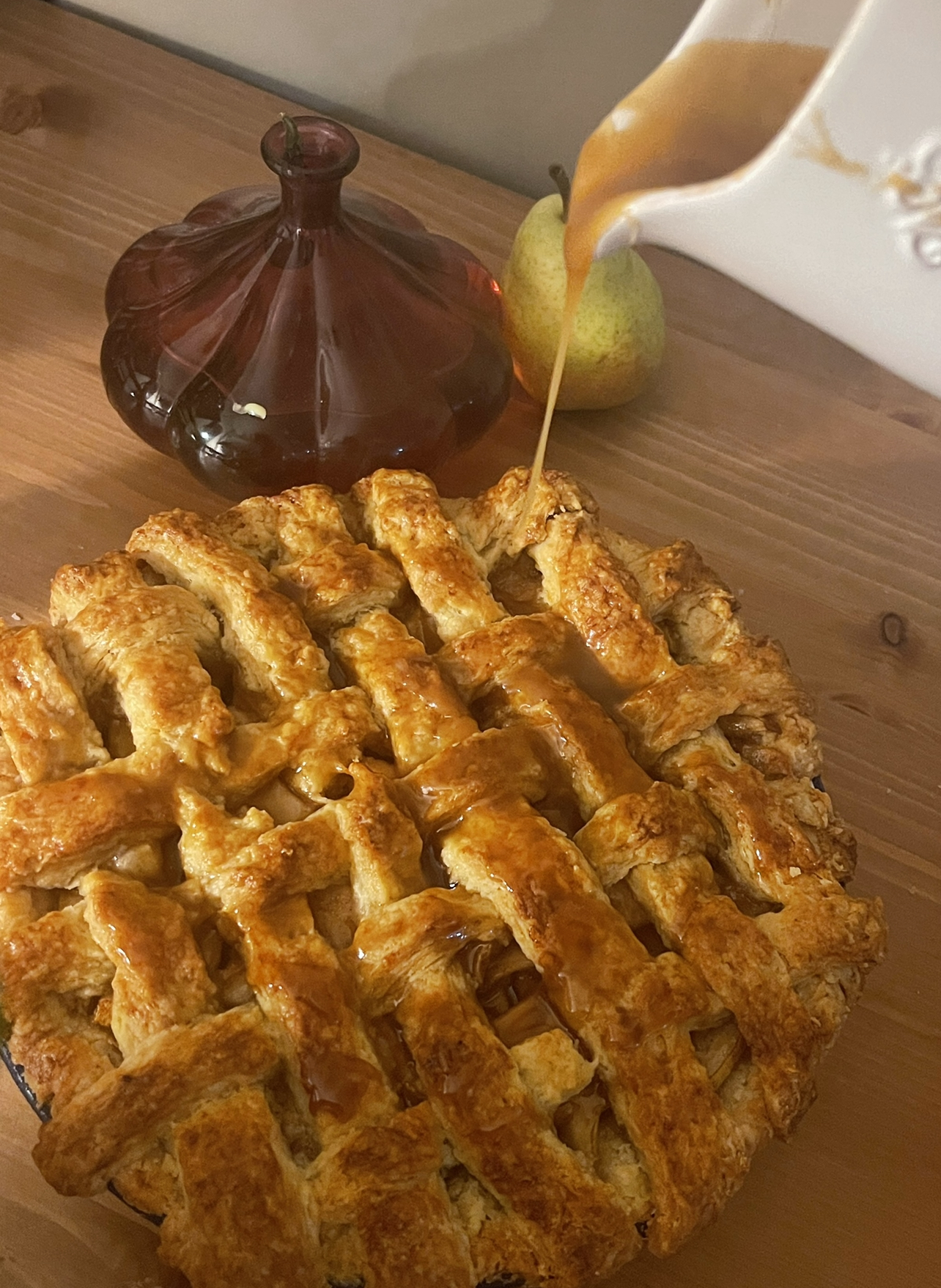 pear pie no mixer