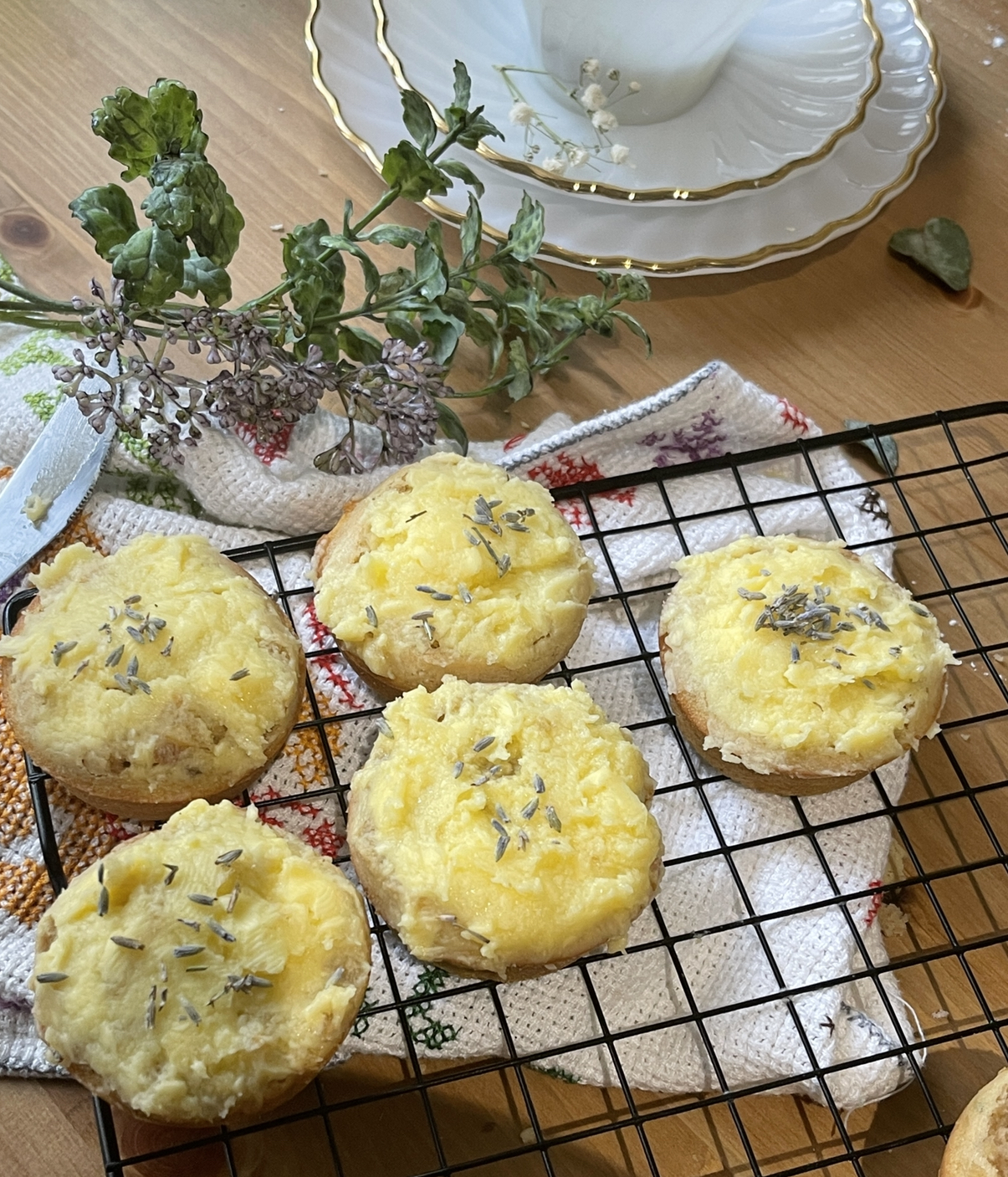 green tea cupcakes