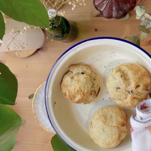 maple syrup scones