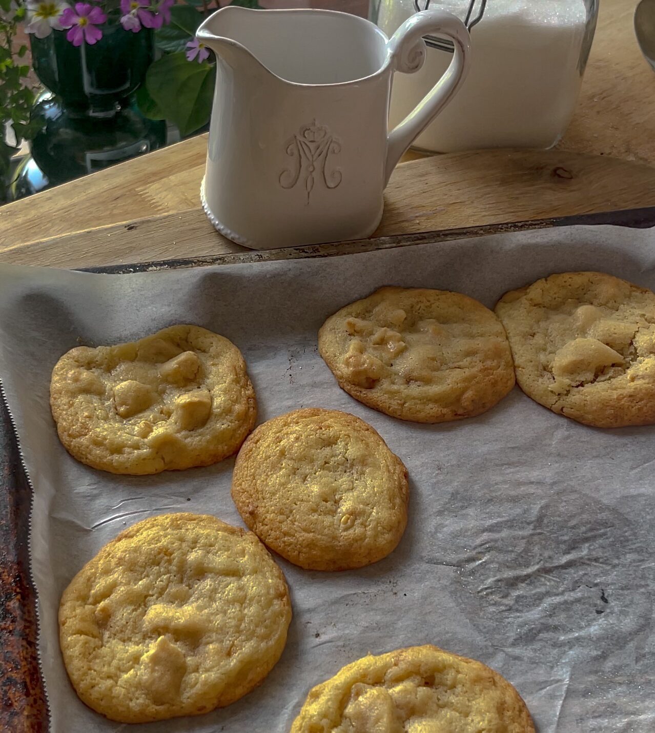 Caramilk cookies